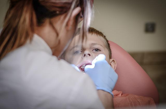 child dental patient